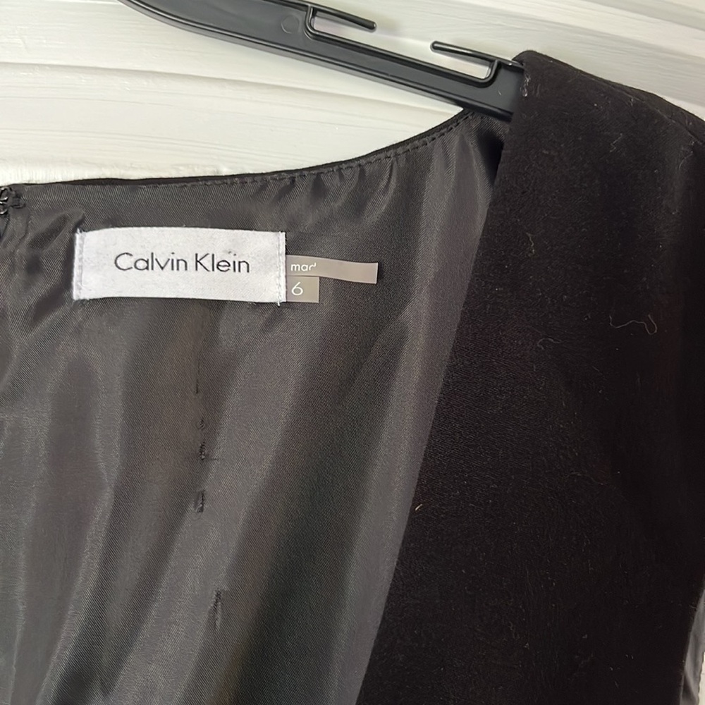 Stunning Calvin Klein Little Black Dress - Picture 3 of 4